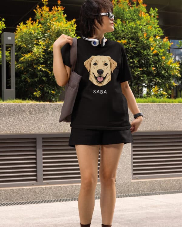 TL TS SIM 1541 (8) Koszulka Labrador <br>Personalizowana Pupil Pies