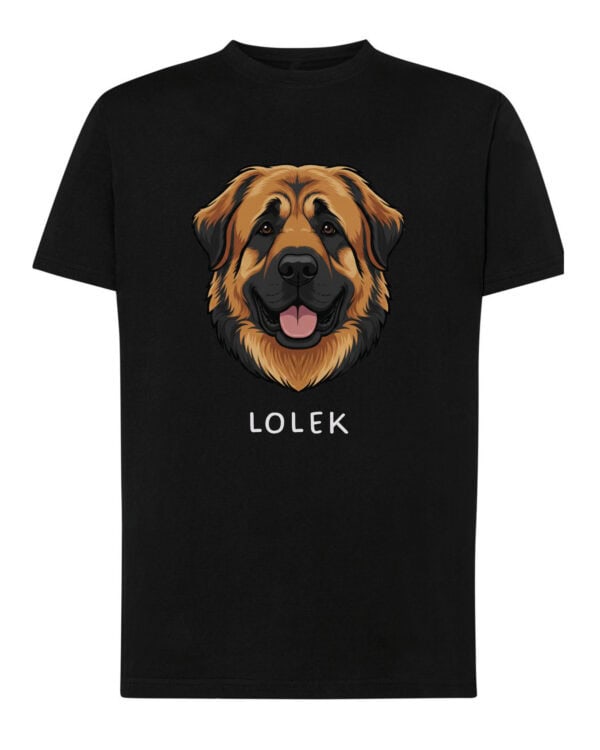 TL TS SIM 1545 (7) Koszulka Leonberger <br>Personalizowana Pupil Pies