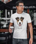 TL TS SIM 1548 (3) Koszulka Parson Russell terrier <br>Personalizowana Pupil Pies