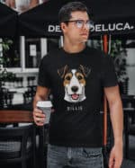 TL TS SIM 1548 (9) Koszulka Parson Russell terrier <br>Personalizowana Pupil Pies