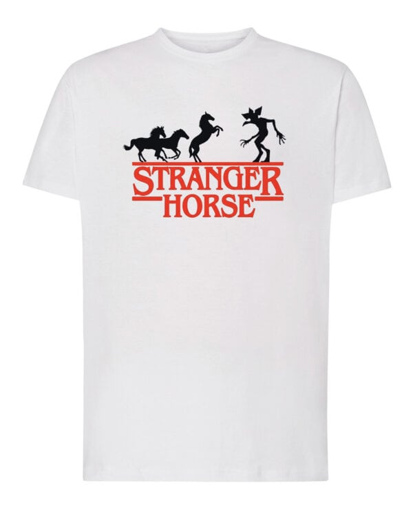 1493 (1) Koszulka Stranger Things Parodia Konie