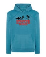 1493 (10) Bluza z kapturem <br>Stranger Things Parodia Konie