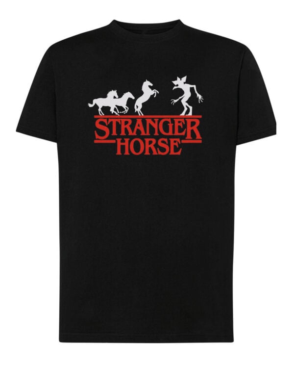 1493 (16) Koszulka Stranger Things Parodia Konie