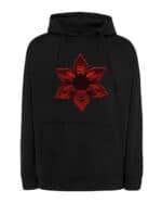 1494 (1) Bluza z kapturem Stranger Things Demogorgon