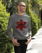 1494 (15) Bluza bez kaptura <br>Stranger Things Demogorgon