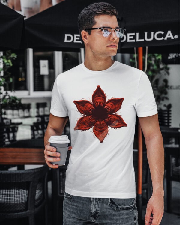 1494 (3) Koszulka Stranger Things Demogorgon