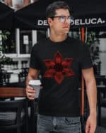 1494 (9) Koszulka Stranger Things Demogorgon