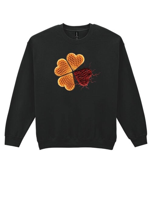 1495 (10) Bluza bez kaptura Stranger Things Upside Down Gofry