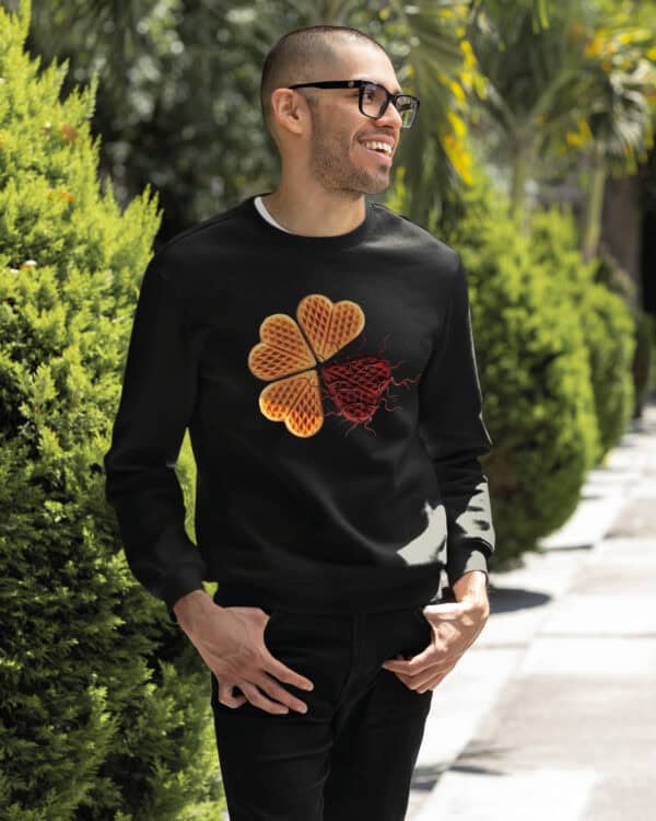 1495 (12) Bluza bez kaptura <br>Stranger Things Upside Down Gofry