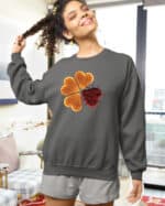 1495 (14) Bluza bez kaptura <br>Stranger Things Upside Down Gofry