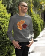 1495 (15) Bluza bez kaptura <br>Stranger Things Upside Down Gofry