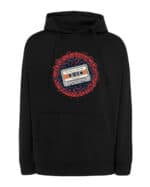 1496 (10) Bluza z kapturem Stranger Things Znana Muzyka Kaseta