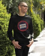 1496 (21) Bluza bez kaptura <br>Stranger Things Znana Muzyka Kaseta