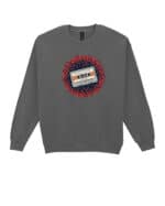 1496 (22) Bluza bez kaptura <br>Stranger Things Znana Muzyka Kaseta