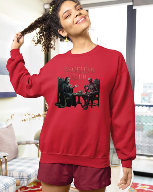 1497 (26) Bluza bez kaptura <br>Stranger Things Parodia Vecna Voldemort