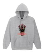 1498 (13) Bluza z kapturem <br>Stranger Things Demogorgon Ogród Kwiaty