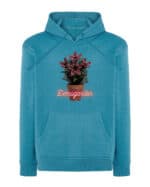 1498 (16) Bluza z kapturem <br>Stranger Things Demogorgon Ogród Kwiaty