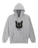 1575 (7) Bluza z kapturem Dachowiec Czarny Personalizowana Kot Pupil