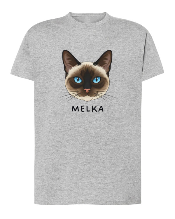 1578 (4) Koszulka Syjamski <br>Personalizowana Kot Pupil