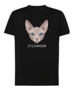 1581 (10) Koszulka Sfinks Personalizowana Kot Pupil