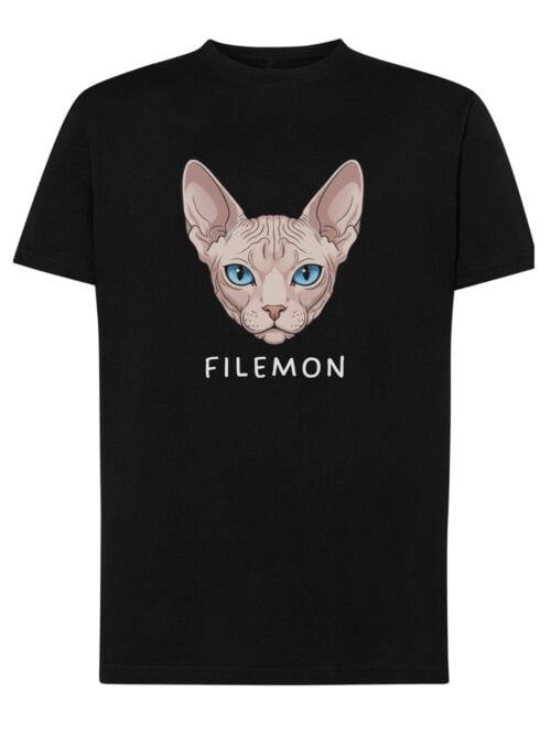 1581 (10) Koszulka Sfinks Personalizowana Kot Pupil