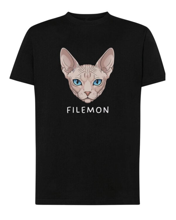 1581 (10) Koszulka Sfinks Personalizowana Kot Pupil