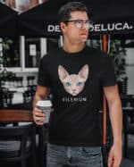 1581 (12) Koszulka Sfinks <br>Personalizowana Kot Pupil