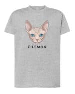 1581 (4) Koszulka Sfinks <br>Personalizowana Kot Pupil