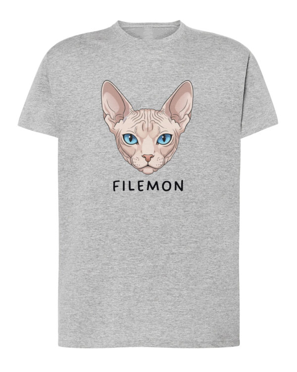 1581 (4) Koszulka Sfinks <br>Personalizowana Kot Pupil