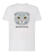 1587 (1) Koszulka Szkocki zwisouchy <br>Personalizowana Kot Pupil