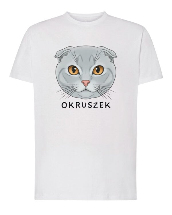 1587 (1) Koszulka Szkocki zwisouchy <br>Personalizowana Kot Pupil