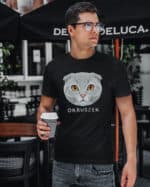 1587 (12) Koszulka Szkocki zwisouchy <br>Personalizowana Kot Pupil