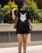 1591 (11) Koszulka Maine Coon Biały <br>Personalizowana Kot Pupil