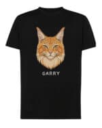 1592 (10) Koszulka Maine Coon Rudy Personalizowana Kot Pupil