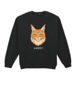 1592 (19) Bluza bez kaptura Maine Coon Rudy Personalizowana Kot Pupil