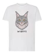 1593 (1) Koszulka Maine Coon Szary <br>Personalizowana Kot Pupil