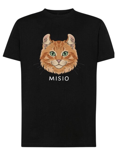 1597 (10) Koszulka Amerykański Curl Rudy Personalizowana Kot