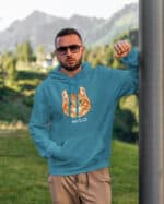 1597 (18) Bluza z kapturem Amerykański Curl Rudy <br>Personalizowana Kot