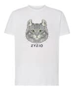 1598 (1) Koszulka Amerykański Curl Szary <br>Personalizowana Kot