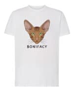 1601 (1) Koszulka Orientalny Brązowy <br>Personalizowana Kot Pupil