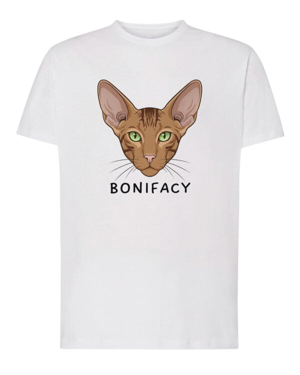 1601 (1) Koszulka Orientalny Brązowy <br>Personalizowana Kot Pupil