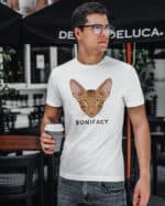 1601 (3) Koszulka Orientalny Brązowy <br>Personalizowana Kot Pupil