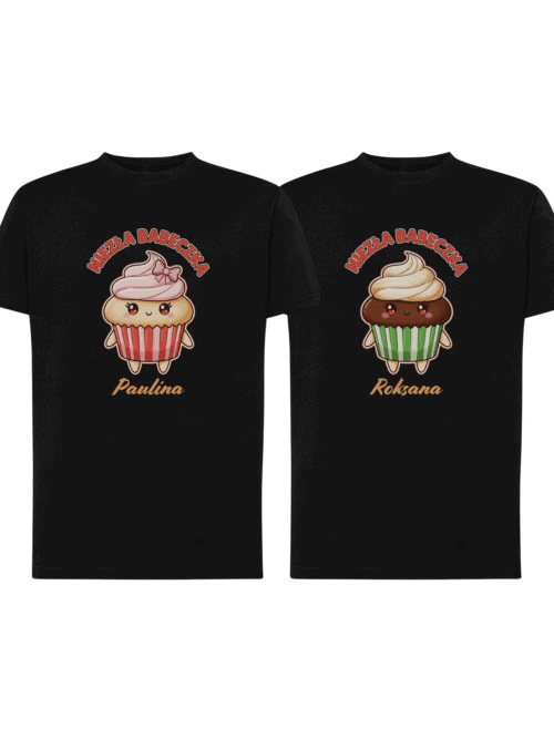 92 Zestaw koszulek Słodka z was Para dla Lesbijek Personalizowana