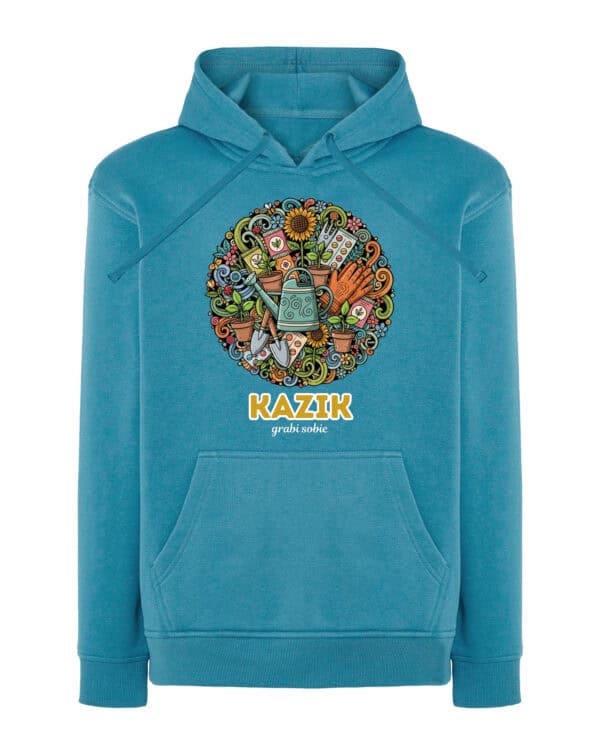 1605 (19) Bluza z kapturem <br>Ogrodnik Personalizowana Ilustracyjna
