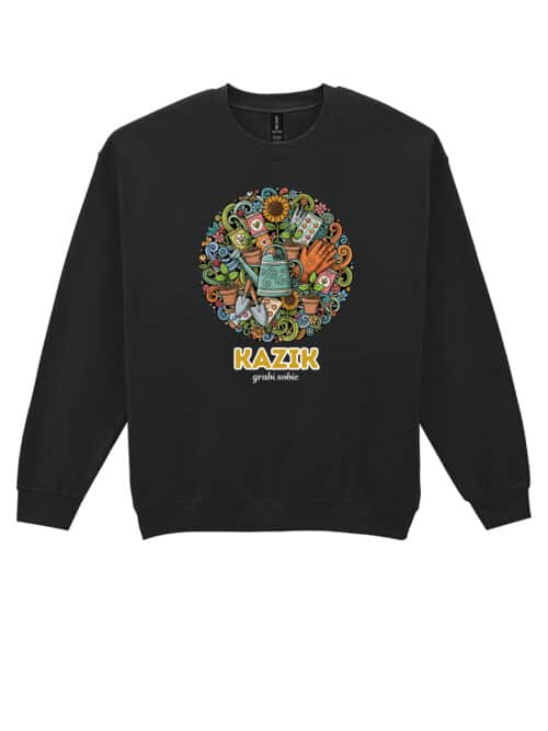 1605 (22) Bluza bez kaptura Ogrodnik Personalizowana Ilustracyjna