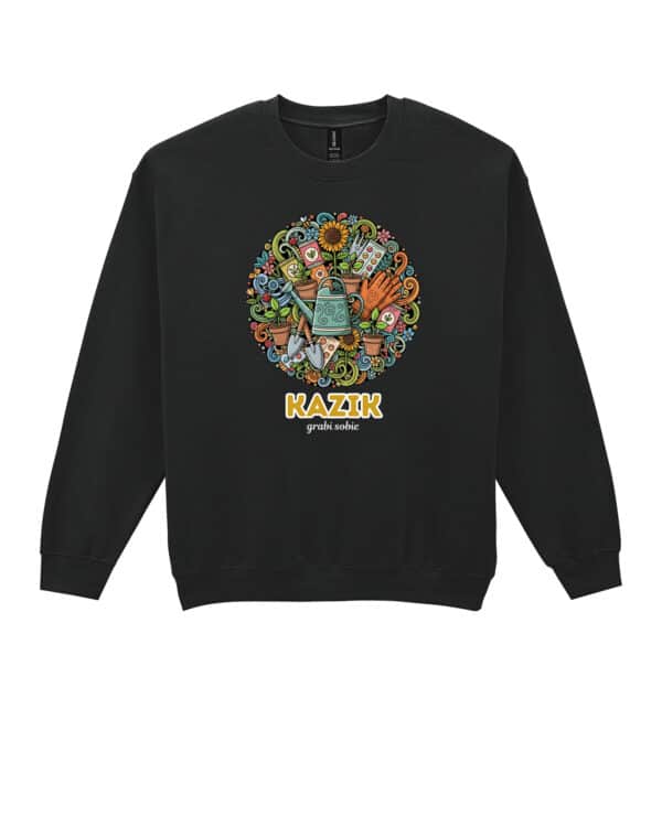 1605 (22) Bluza bez kaptura Ogrodnik Personalizowana Ilustracyjna