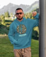 1606 (21) Bluza z kapturem <br>Informatyk Personalizowana Ilustracyjna