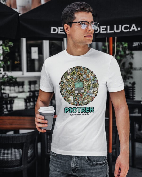 1606 (3) Koszulka Informatyk Personalizowana Ilustracyjna