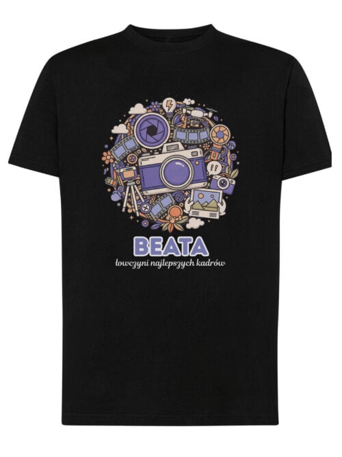 1607 (13) Koszulka Fotograf Personalizowana Ilustracyjna