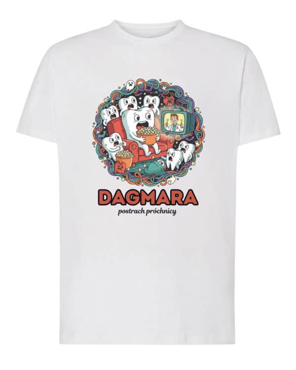 1608 (1) Koszulka Dentysta Personalizowana Ilustracyjna